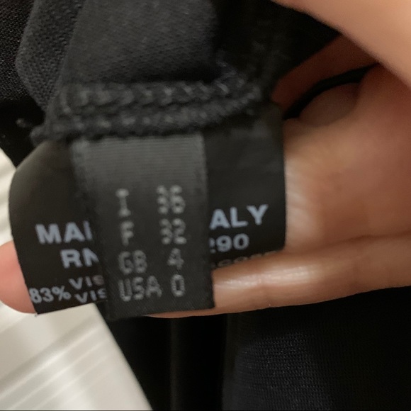 DEREK LAM BLACK COWL NECK BLOUSE - Picture 7 of 9